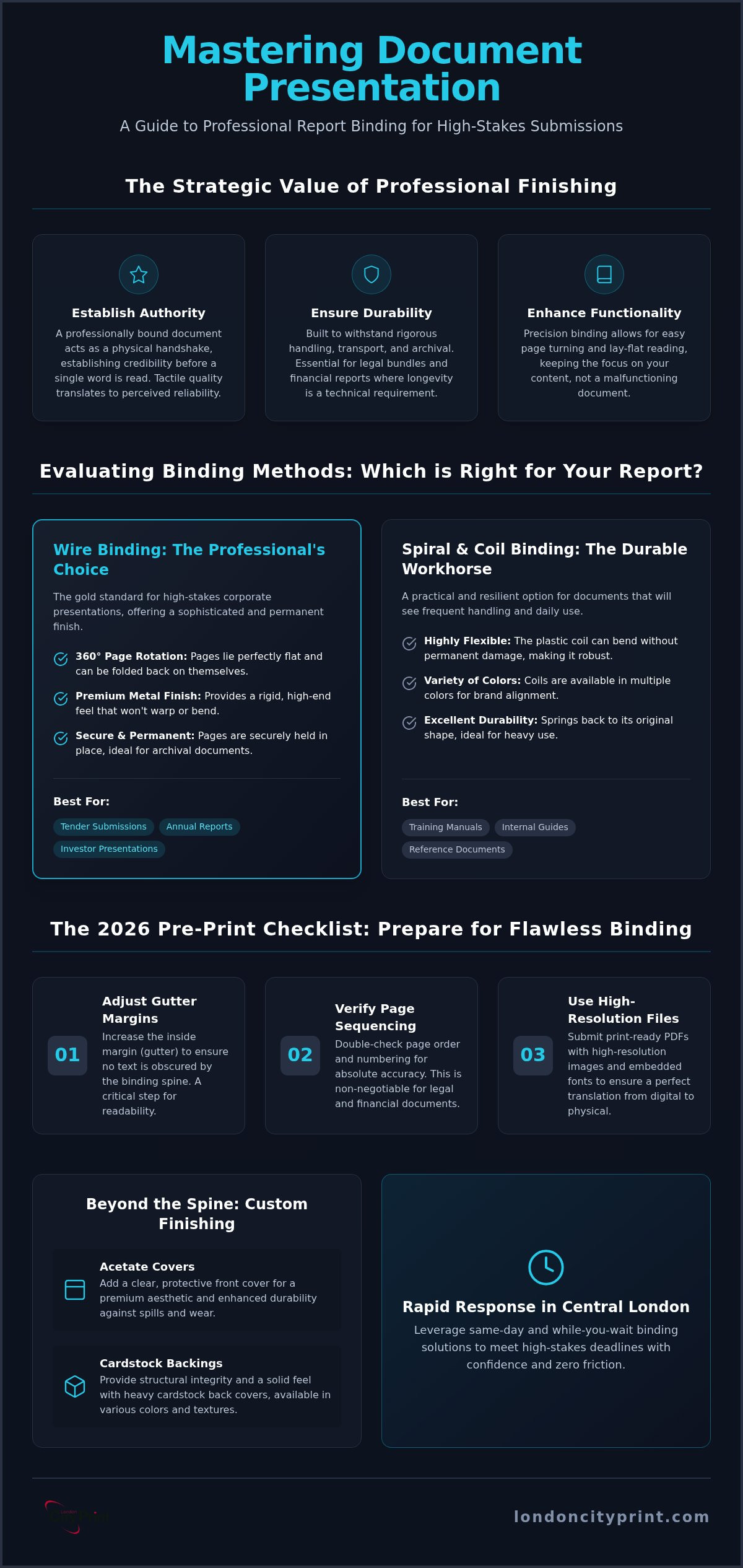 The Ultimate Checklist for Professional Report Binding Services in 2026