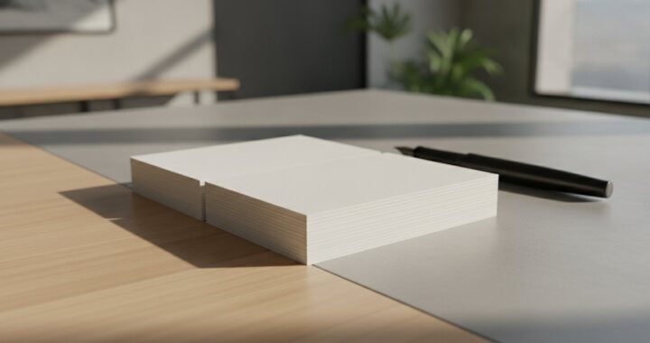 Uncoated business cards: 2026 pricing and technical specifications