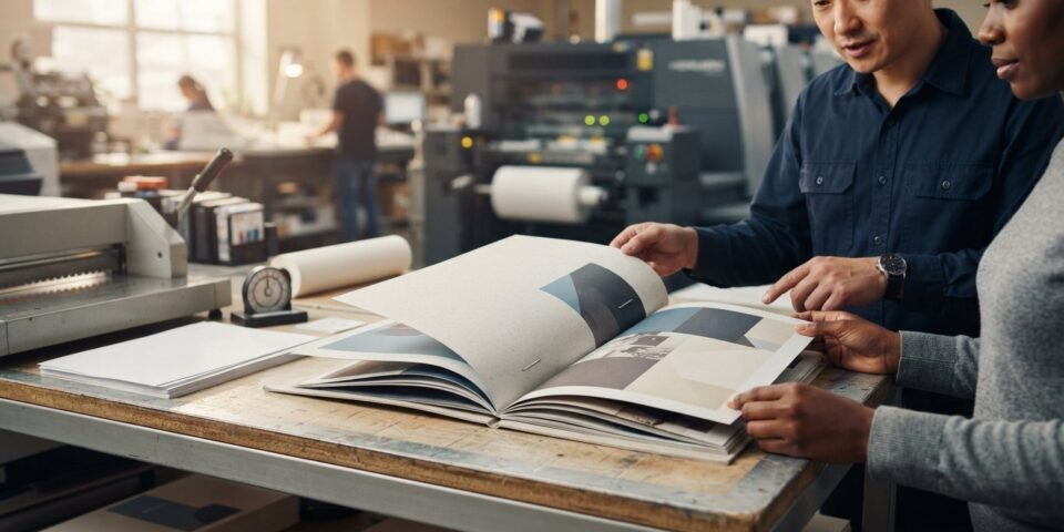 Professional Saddle Stitch Brochure Printing Guide